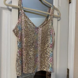 Sequin tank